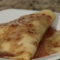 Receita Crepe de Maçã