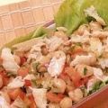 Receita Salada de Bacalhau com Grão-de-bico