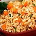 Receita Arroz Integral à Grega