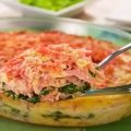 Receita Gratinado de Presunto e Espinafre