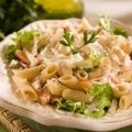 Receita Salada de Kani com Macarrão