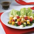 Receita Salada de Manga com Molho de Laranja