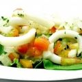 Receita Salada com Lulas ao Vinagrete