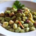 Receita Salada de Favas