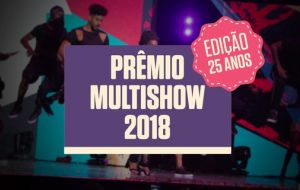 Confira os vencedores do Prêmio Multishow 2018