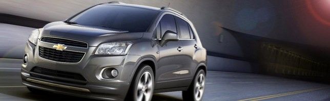 GM lança SUV Trax em Paris