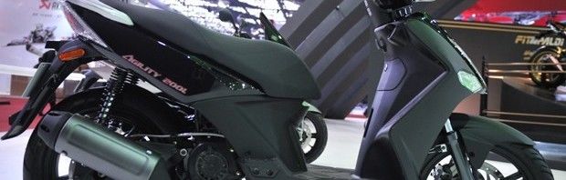 Scooter Kymco da Kawasaki está chegando ao Brasil