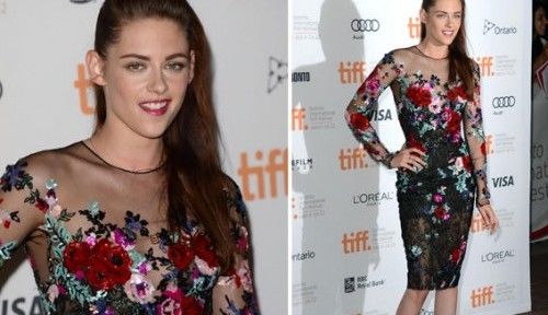 A Atriz Kristen Stewart ressurge bela e forte