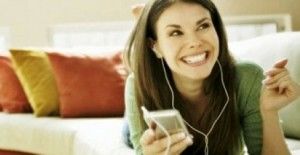 Música via streaming para smartphone