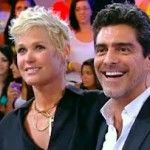 Xuxa Meneghel e Junno Andrada parecem estar namorando