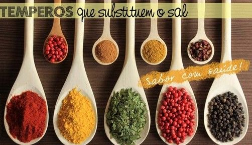 Temperos que podem substituir o sal