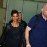 Halle chega ao Brasil para promover filme 