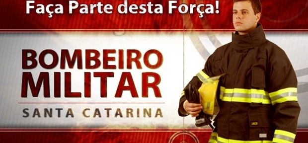 Santa Catarina promove concurso para 30 vagas no Corpo de Bombeiros