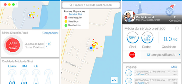 Aplicativo para celular faz teste de velocidade da internet e de sinal