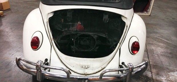 Volkswagen Fusca 1965, roubado há 40 anos, é encontrado nos EUA