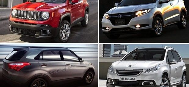 Salão do Automóvel 2014, de São Paulo, será tomada pelas SUVs compactas; Confira!